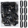 50 Clips Cucas Para Extensiones De Cabello y Pelucas 32mm
