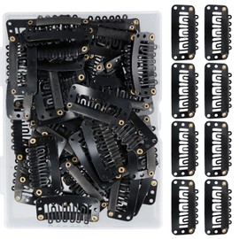 50 Clips Cucas Para Extensiones De Cabello y Pelucas 32mm