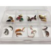 Fly Fishing Box of Czech Nymphs Copper Wire Weighted 24