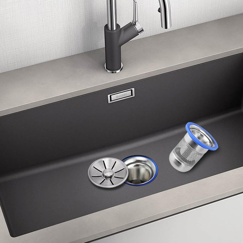 HASLED Edelstahl Geruchsverschluss für Dusche & Waschbecken - Abfluss Sieb
