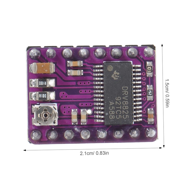 Hohopeti 5pcs Heat Sink Stepper Motor Driver Module for Printers