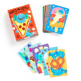 Mudpuppy Eatz-A-Lotl! – Adorable Axolotl SNAP Fast Paced Matching Card Game with Quirky Illustrations of Axolotls for Children Ages 4 and Up, 2-4 Players