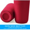 Modern Slim Red Utensil Holder Caddy | Rust Proof and
