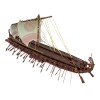DCD Model Kit Expert Difficulty Greek Trireme Warship Steel Model