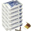 12 Boxes - White Plain Matches Matchbooks Wedding, Anniversary, Birthday,
