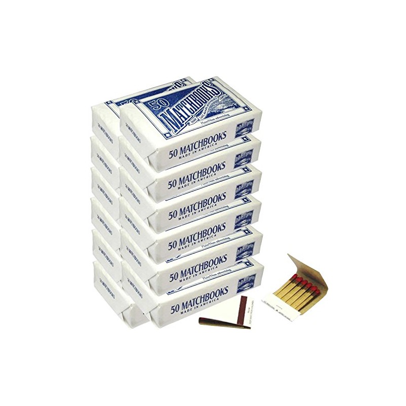 12 Boxes - White Plain Matches Matchbooks Wedding, Anniversary, Birthday,