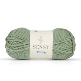 Sensy Roving Yarn, 3.5 oz, 132 Yards, Gauge 5 Bulky (Lily Pad)
