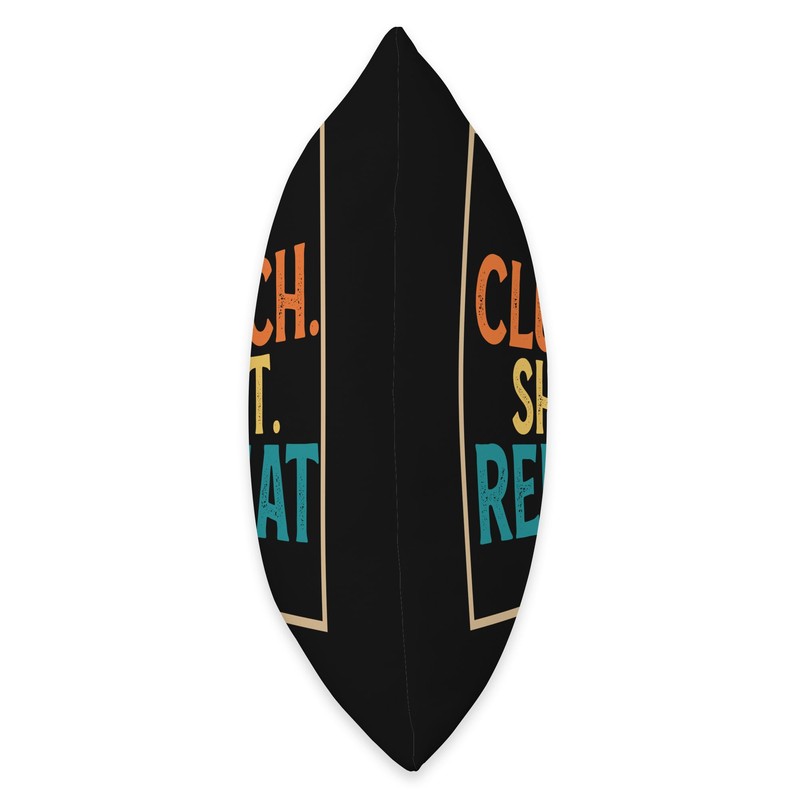 Gas. Clutch. Shift. Repeat. Stick 6-Speed Manual Driviving Throw Pillow