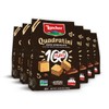Loacker Quadratini Dark Chocolate Wafer Cookies LARGE - 30% Less
