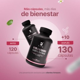 B Life Myo y D-Chiro Inositol | Ratio 40:1 | 130 Cápsulas | Ingredientes Naturales | Myo & D-Chiro Inositol Platinum.