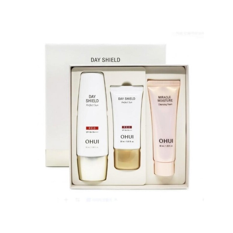 (Genuine) Ohui Day Shield Perfect Sun Black 30ml (SPF50+) -