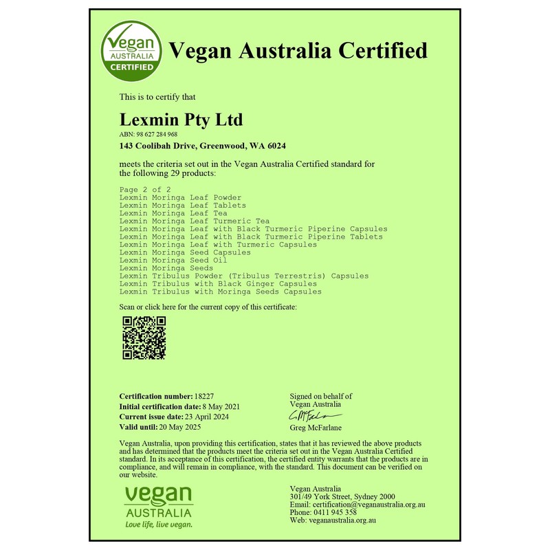 Lexmin® Moringa Leaf Tea (15)