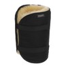 Hollert Lambskin Elbow Pads Black/Yellow (Pack of 1) Joint Protector