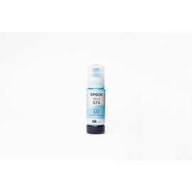 Epson Botella de Tinta Color Cian Claro T574 65 mililitros para Impresora L8050