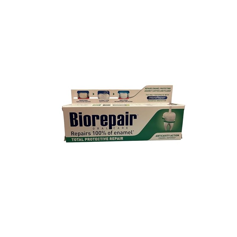 3x Biorepair Total Protective Repair Italian Toothpaste 75ml