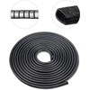 Firlar Car Door Edge Guards 16.4ft(5M) Rubber U Shape Edge