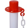 TREATLIFE HOME Effective Crowd Control with Traffic Delineator Post Cones,