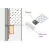 Schluter REMA Magnetic Access Panel Clips For Tile