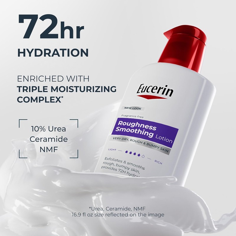 Eucerin Roughness Relief Lotion, 16.9 Fluid Ounce