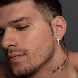 Crow Earrings 925 Sterling Silver Raven Skull Viking Earrings Men Women Vintage Norse Crow Jewelry Gifts Unisex