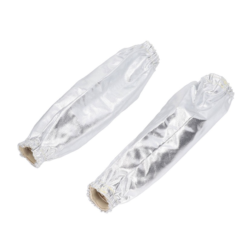 1 Pair Arm Oversleeves Insulated High Temperature Resistant Aluminum Foil