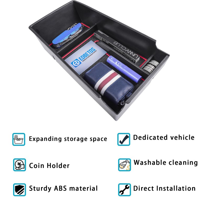 EDBETOS Center Console Organizer Tray Compatible with Kia K5 GT