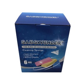 SAUGWUNDER Esponja De Agua Superabsorbente Material Duradero Esponja De PVA Uso En Coche Barco Kayak Baño Después De La Ducha Recoge Agua como Aspiradora Kit Multiusos Suministros De Limpieza (MUL