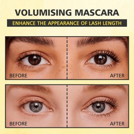 Bubble Mascara - Smudge-Proof, Clump-Proof, Waterproof Formula Creates Thick, Well-Defined Lashes and Enhances The Natural Look, Can be Layered to Boost Curl (0.3 Fl Oz (Pack of 1))