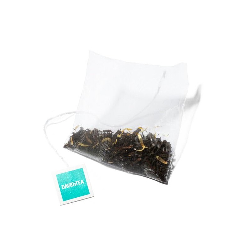 DAVIDsTEA Organic Cream of Earl Grey Tea, high caffeine, 65