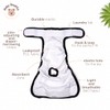Reusable Dog Diapers Female – Baby Quokka Adjustable Snap-On Diaper