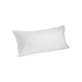 Kinzler 10036/00 Pillowcases, Cotton Sateen, White, 80 x 40 x 0.1 cm