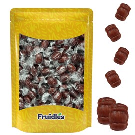 The Dreidel Company Root Beer Barrels Hard Candy, Individually Wrapped