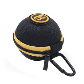 POFET Zippered Ball Storage Bag for Attaching Cue Balls, Pool Balls, Pool Balls, Training Balls to Your Cue Ball Bag (Black)