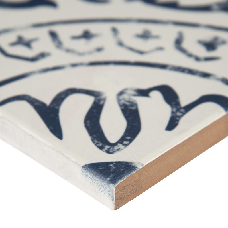 MSI Indigo Encaustic 8 in. x 8 in. Glazed Porcelain