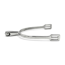 Equine Smile ES1026 Ballsporen horizontalem Ballrad Reitsporen Reiten Sporen Spur hochwertiger Edelstahl (Damen 40 mm)