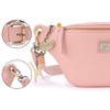 Catwalk Collection Handbags - Luxury Leather Belt Bag - Festival