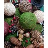 YGbridge Large Decorative Moss Balls, 8 Pcs 3.5" Green Dried