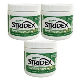 Stridex Sensitive Pads 55 Sheets x 3 Packs / Circle / 스트라이덱스 센시티브 패드 55매 3개  써클