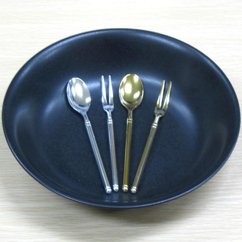 Nagao Cima Coffee Spoon Gold Plated 5 Bottles + 1