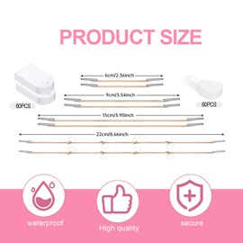 Xanthelle Face Lifting Tape, Transparentes Tape für Gesicht mit V Line Mask Effekt, Doppelkinn Entferner & V Face Former Hautpflege Zubehör Set