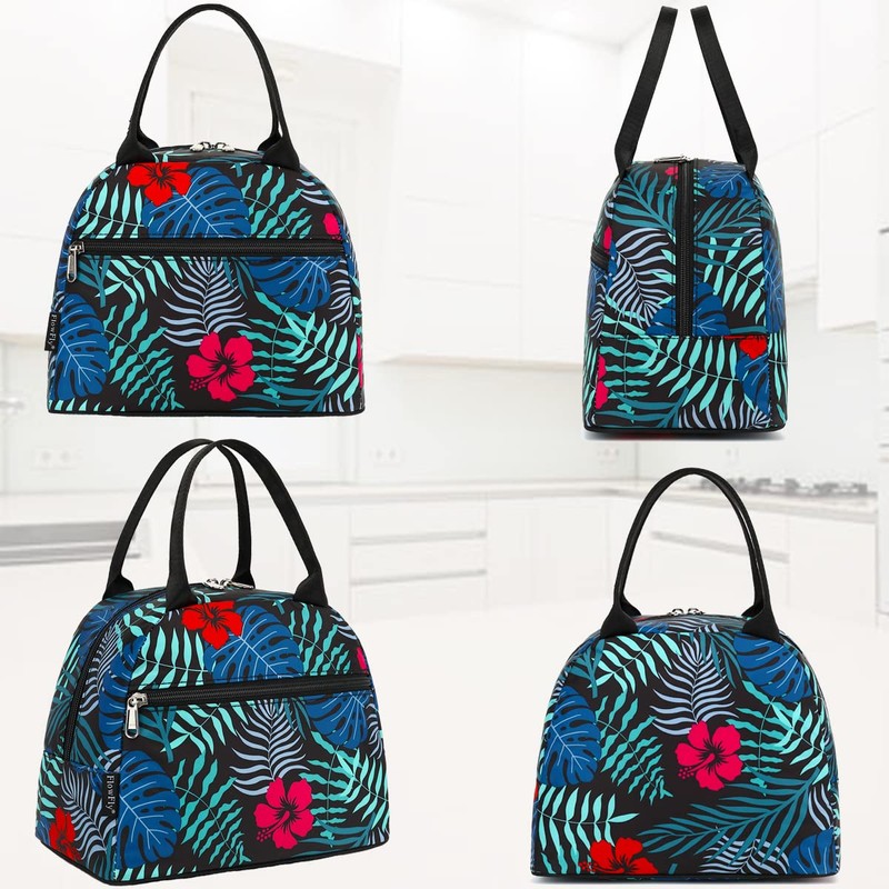 FlowFly Insulated Lunch Cooler Bag - Tote Bag Organizer for