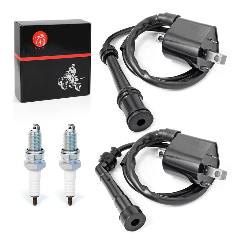 Ignition Coil Pack and CAP R+L & spark plug For