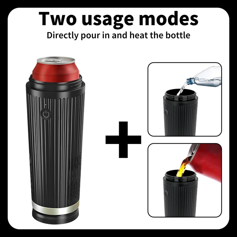 Yesinaly 12V 2 in 1 Smart Car Cup Cooler and