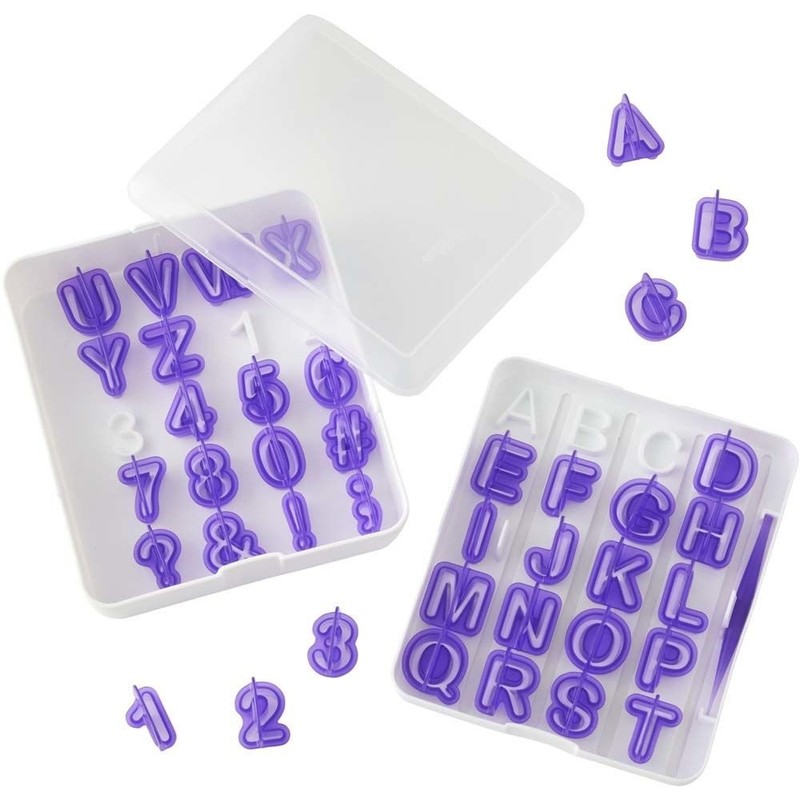 Wilton Alphabet/Number Cut-Outs Set