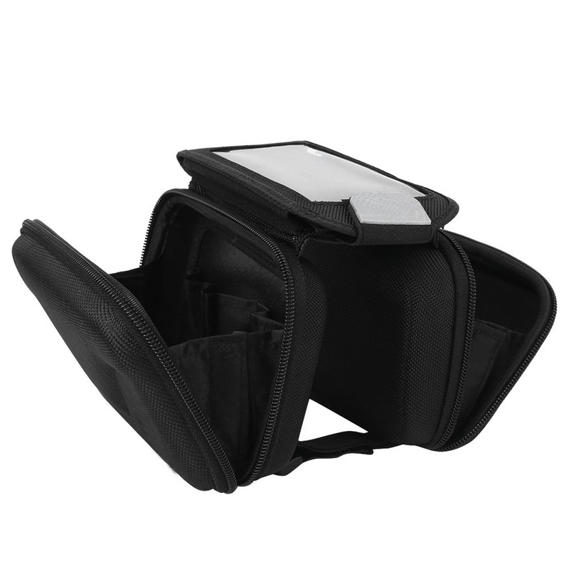 Bicycle Touching Screen Mobile Phone Bag EVA Anticollision Hard Shell