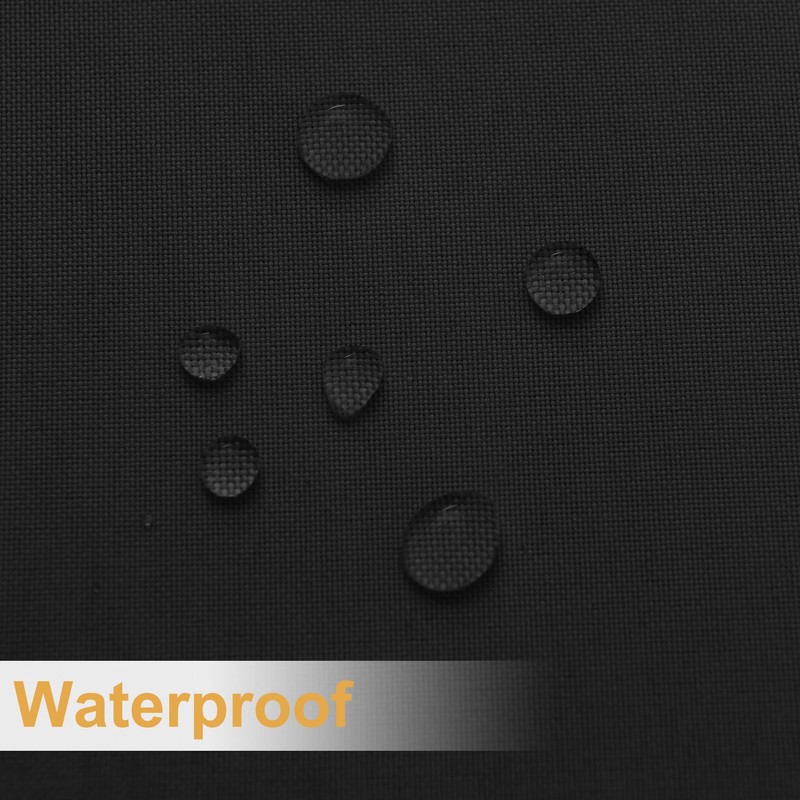 Hiasan Black Fitted Table Cloth 1 Pack, 72 x 30