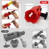 Multi-Angle Paint Roller Extension Pole Holder, Paint Brush Extender Holder