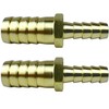 2PCS Brass 5/16"x1/2" Barb Hose ID Reducer Reducing Brabed Fitting