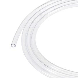 MECCANIXITY PVC Clear Hose Vinyl Tubing 3/16" ID 1/4" OD 16ft Flexible Lightweight for Water Tube,Air Hose,Oil Line