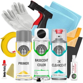 ERA Paints G10 - Galaxy Black Metallic for NISSAN Exact Match Automotive Touch Up Paint Spray - 2K Pro Kit